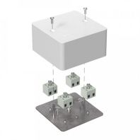 Коробка огнестойкая для кабель-канала 40-0460-FR2.5-8 Е15-Е120 RAL9003 85х85х45 (44 шт/кор)