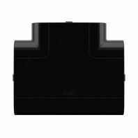 Тройник 90х50 мм, черный