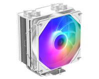 ID-COOLING SE-224-XTS ARGB WHITE LGA1700/1200/115X/AM5/AM4 (10шт/кор, TDP 220W, PWM, 4 тепл.трубки прямого контакта, ARGB FAN 120mm, белый) RET