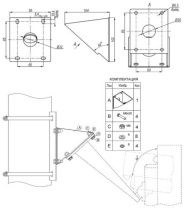 Переходник кронштейна ПК-100 исп.48
