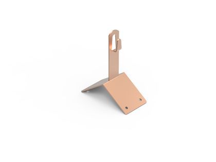 Угловой коньковый зажим, 100 мм, медь Угловой коньковый зажим, 100 мм, медь