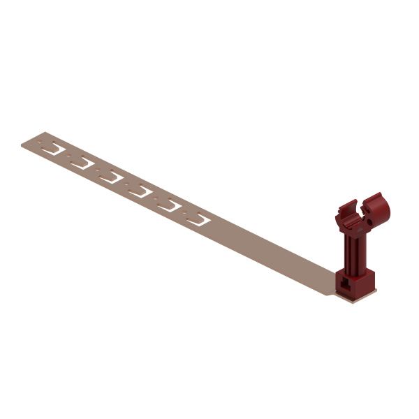 Держатель под черепицу, 450 мм, медь Держатель под черепицу, 450 мм, медь