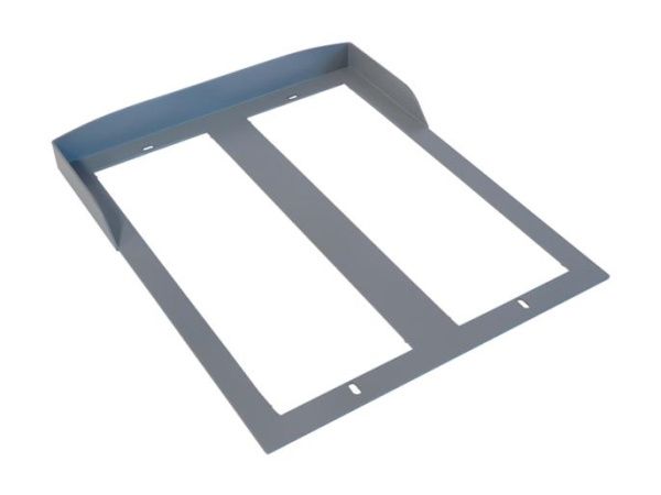 Козырек для встроенного монтажа 3 вертикальных и 2 горизонтальных модулей вызывных панелей MTMTI3M2 Козырек для встроенного монтажа 3 вертикальных и 2 горизонтальных модулей вызывных панелей MTMTI3M2