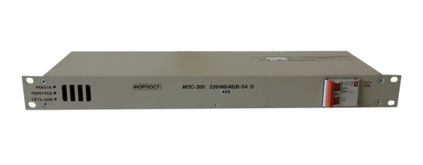 Выпрямитель ИПС 300-220/48В-5А-1U-D Выпрямитель ИПС 300-220/48В-5А-1U-D