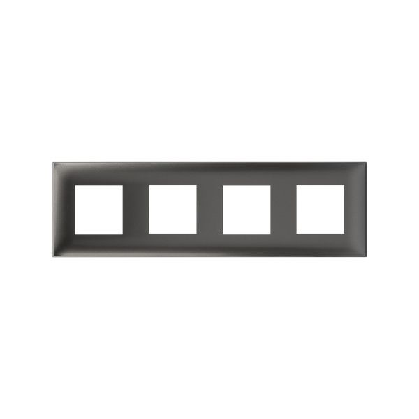 Рамка 4 поста (8 мод.), Avanti, серый жемчуг Рамка 4 поста (8 мод.), Avanti, серый жемчуг