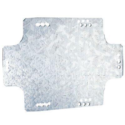 Монтажная пластина из оцинк. стали 206х164х1,5мм, для коробок 240х190мм Монтажная пластина из оцинк. стали 206х164х1,5мм, для коробок 240х190мм