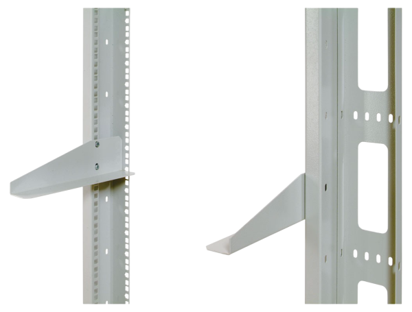 Комплект уголков опорных (направляющие) для стоек под тяжелое оборудование Комплект уголков опорных (направляющие) для стоек под тяжелое оборудование