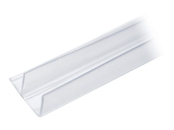 Накладка боковая прозрачная для фиксированных и подвижных створок MAM601T Накладка боковая прозрачная для фиксированных и подвижных створок MAM601T