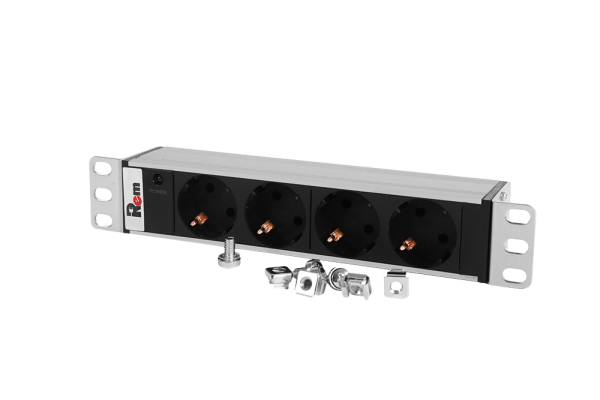 Гор блок розеток Rem-10, 1×10A, инд, 4S, 10", вход C14 Гор блок розеток Rem-10, 1×10A, инд, 4S, 10", вход C14