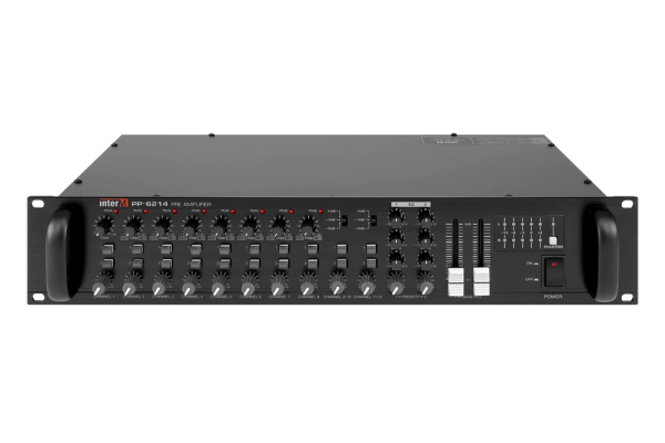 Предварительный усилитель-микшер PP-6214 Предварительный усилитель-микшер PP-6214