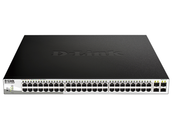 D-Link PROJ Настраиваемый L2 PoE-коммутатор, 48x1000Base-T PoE, 4х1000Base-X SFP, PoE-бюджет 740 Вт, упрощенный интерфейс CLI D-Link PROJ Настраиваемый L2 PoE-коммутатор, 48x1000Base-T PoE, 4х1000Base-X SFP, PoE-бюджет 740 Вт, упрощенный интерфейс CLI
