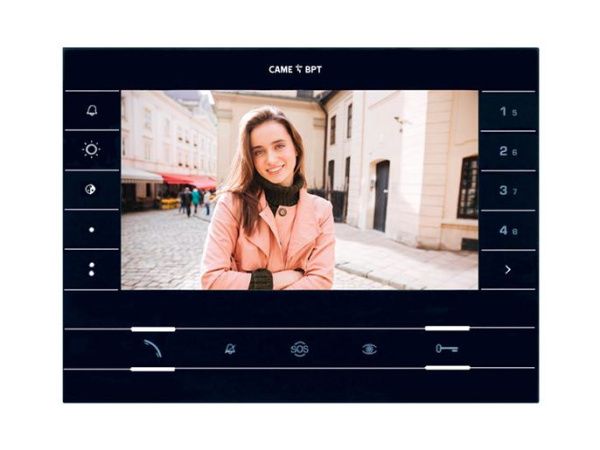 Абонентское устройство hands-free с цветным 7" дисплеем FUTURA X1 BK Абонентское устройство hands-free с цветным 7" дисплеем FUTURA X1 BK