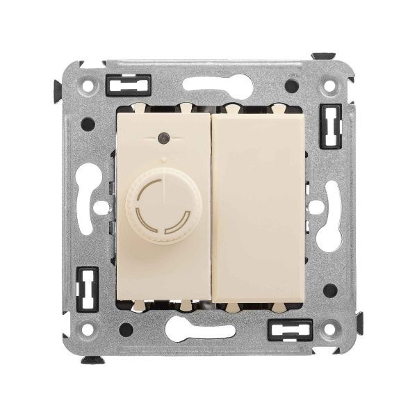 Диммер поворотный в стену, Avanti, ванильная дымка Диммер поворотный в стену, Avanti, ванильная дымка