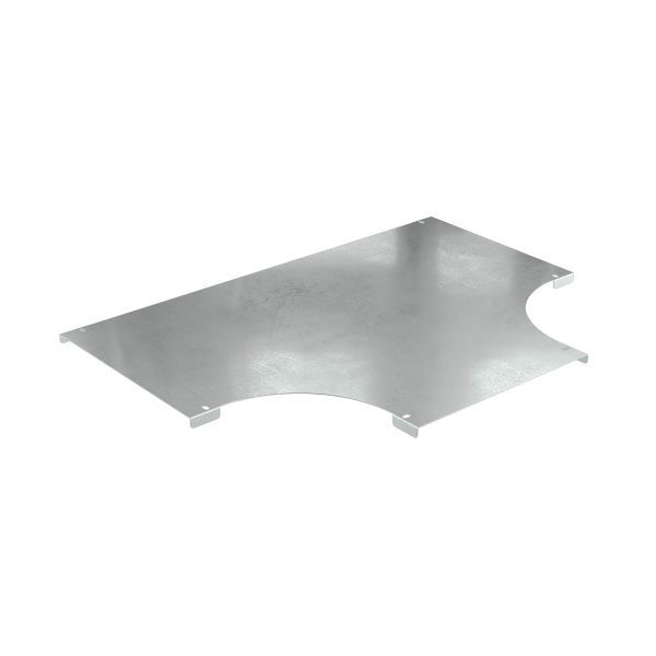 Крышка на ответвитель DPT Т-образный горизонтальный 200, в комплекте с крепежными элементами и соединительными пластинами, необходимыми для монтажа, горячеоцинкованная Крышка на ответвитель DPT Т-образный горизонтальный 200, в комплекте с крепежными элементами и соединительными пластинами, необходимыми для монтажа, горячеоцинкованная