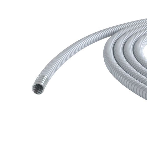 Металлорукав DN 50мм в герметичной ПВХ изоляции, Dвн 50,5 мм, Dнар 57,0,25 м, цвет серый Металлорукав DN 50мм в герметичной ПВХ изоляции, Dвн 50,5 мм, Dнар 57,0,25 м, цвет серый