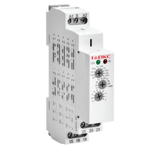 Реле времени многофункциональное, конфигурация контакта 2CO, AС/DC 12-240В Реле времени многофункциональное, конфигурация контакта 2CO, AС/DC 12-240В