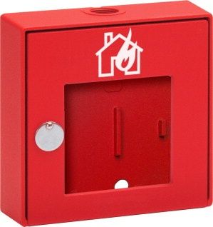 Красный алюминиевый корпус со стеклом Esser by Honeywell 704801.10 Красный алюминиевый корпус со стеклом Esser by Honeywell 704801.10