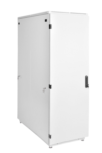 Шкаф телекоммуникационный напольный 48U (600 × 800) дверь металл Шкаф телекоммуникационный напольный 48U (600 × 800) дверь металл