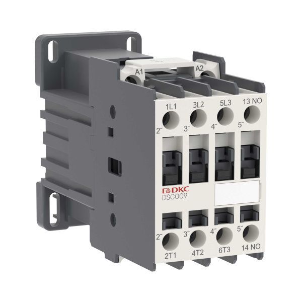 Магнитный контактор YON DSC009 9A 4кВт AC3 3P кат.24В DC 1НО Магнитный контактор YON DSC009 9A 4кВт AC3 3P кат.24В DC 1НО