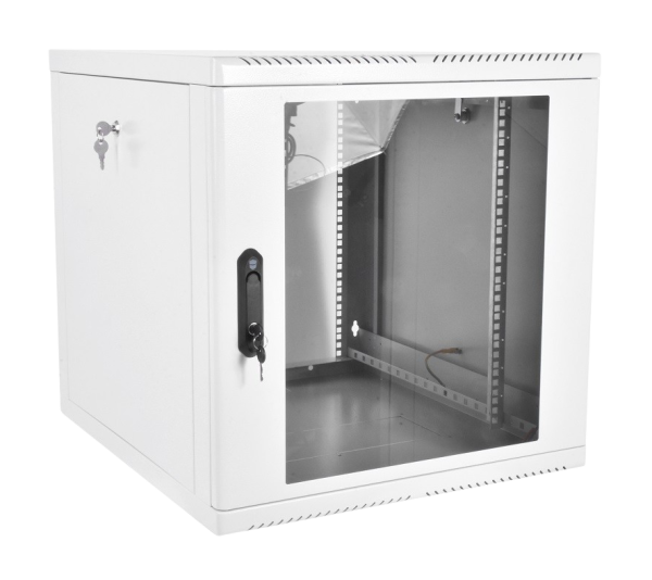 Шкаф телекоммуникационный настенный разборный 15U (600 × 520), съемные стенки, дверь стекло Шкаф телекоммуникационный настенный разборный 15U (600 × 520), съемные стенки, дверь стекло