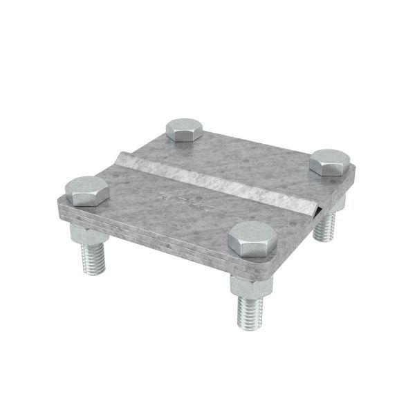 Соединитель пруток - полоса, 80х80 мм Соединитель пруток - полоса, 80х80 мм