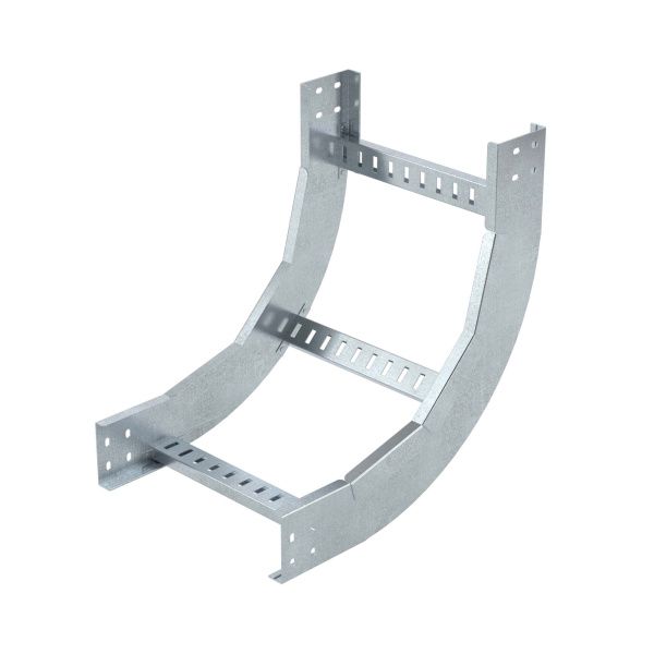 Угол вертикальный внутренний 90 градусов, 100х300, R900, в комплекте с крепежными элементами и соединительными пластинами, необходимыми для монтажа, цинк-ламельный Угол вертикальный внутренний 90 градусов, 100х300, R900, в комплекте с крепежными элементами и соединительными пластинами, необходимыми для монтажа, цинк-ламельный