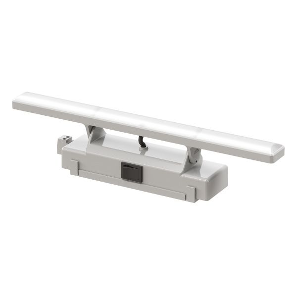 Светильник светодиодный 6 Вт, 220 В, с выключателем, поворотный, цвет серый RAM block Светильник светодиодный 6 Вт, 220 В, с выключателем, поворотный, цвет серый RAM block