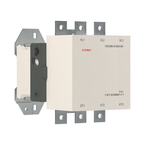 Магнитный контактор DSC500-3C00A380 500А 250кВт (AC3) кат 380В AC Магнитный контактор DSC500-3C00A380 500А 250кВт (AC3) кат 380В AC
