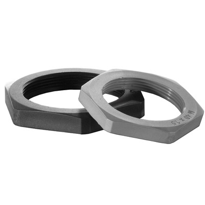 Гайка М32х1,5, полиамид, цвет черный Гайка М32х1,5, полиамид, цвет черный