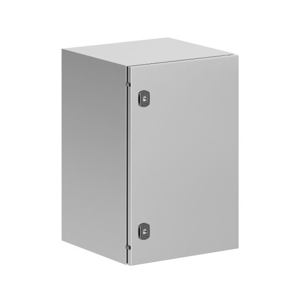 Корпус навесной STH с М/П из нержавеющей cтали AISI316 ВxШxГ 600x400x400 мм, без фланца, IP66 Корпус навесной STH с М/П из нержавеющей cтали AISI316 ВxШxГ 600x400x400 мм, без фланца, IP66