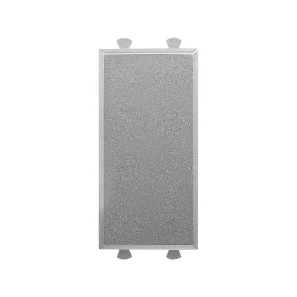 Заглушка модульная, Avanti, закаленная сталь, 1 модуль Заглушка модульная, Avanti, закаленная сталь, 1 модуль