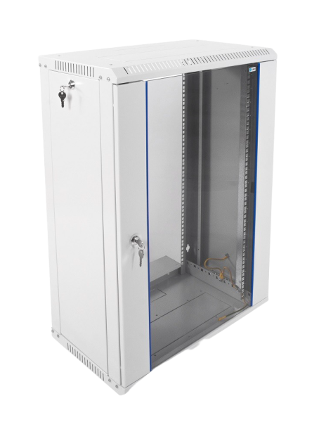 Шкаф телекоммуникационный настенный разборный ЭКОНОМ 18U (600 × 350) дверь стекло Шкаф телекоммуникационный настенный разборный ЭКОНОМ 18U (600 × 350) дверь стекло