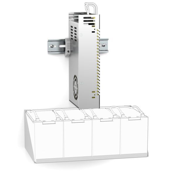 Комплект бесперебойного питания (48В/4,5А) КБП-48/4,5 (7,2 А·ч) Комплект бесперебойного питания (48В/4,5А) КБП-48/4,5 (7,2 А·ч)