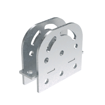 Крепление шарнирное для соединения профилей BPM-41, горячеоцинкованное Крепление шарнирное для соединения профилей BPM-41, горячеоцинкованное