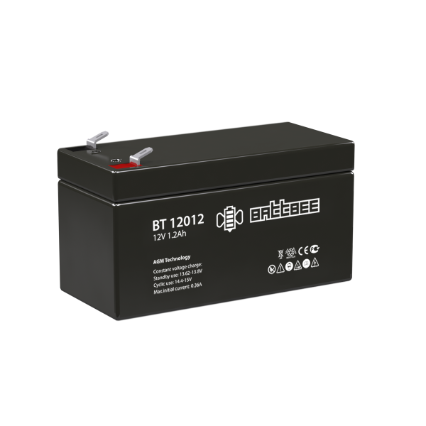 Аккумуляторы для систем безопасности BattBee BT 12012 Аккумуляторы для систем безопасности BattBee BT 12012