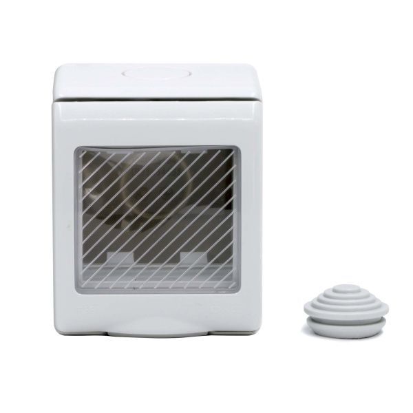 Модульная настен. коробка для эл/устан. изделий VIVA, IP55,2мод. Модульная настен. коробка для эл/устан. изделий VIVA, IP55,2мод.