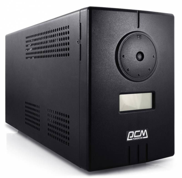 Powercom Infinity, Line-Interactive, 800VA/480W, Tower, 2xSchuko, LCD, USB, без встроенных батарей (314809) Powercom Infinity, Line-Interactive, 800VA/480W, Tower, 2xSchuko, LCD, USB, без встроенных батарей (314809)