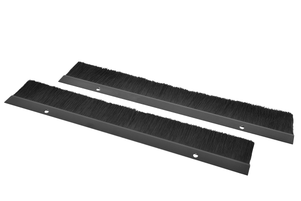 Комплект щеточного ввода в шкаф, универсальный, цвет черный КВ-Щ-55.420А-9005 Комплект щеточного ввода в шкаф, универсальный, цвет черный КВ-Щ-55.420А-9005