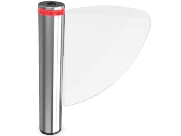 Турникет-калитка моторизованная WING 40 со створкой из закаленного стекла 600 мм Турникет-калитка моторизованная WING 40 со створкой из закаленного стекла 600 мм