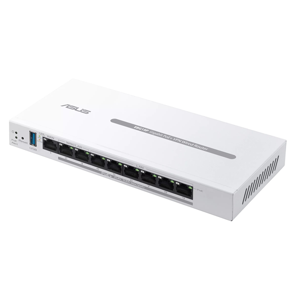 ASUS EBG19P//9-Port Gigabit PoE+ VPN Wired Router ASUS EBG19P//9-Port Gigabit PoE+ VPN Wired Router