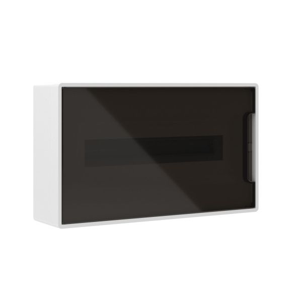 Щиток 18 мод настенный FRAME, белый, с тонированной дверцей, с 2-мяшинами PEN на 8 и 10 отв. Щиток 18 мод настенный FRAME, белый, с тонированной дверцей, с 2-мяшинами PEN на 8 и 10 отв.