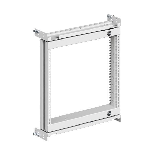 Рама поворотная частичная, центрированная 16U для 19" оборудования для корпусов CQE & CQE N, ВхШ 1000х600 мм Рама поворотная частичная, центрированная 16U для 19" оборудования для корпусов CQE & CQE N, ВхШ 1000х600 мм