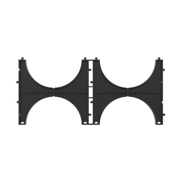 Держатель расстояния (кластер) для двустенных труб, д.110мм, двойной Держатель расстояния (кластер) для двустенных труб, д.110мм, двойной