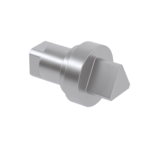 Личинка для поворотного замка навесных корпусов под ключ треугольногопрофиля 8 мм Личинка для поворотного замка навесных корпусов под ключ треугольногопрофиля 8 мм