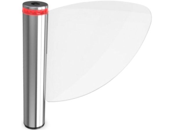 Турникет-калитка моторизованная WING 40 со створкой из закаленного стекла 900 мм Турникет-калитка моторизованная WING 40 со створкой из закаленного стекла 900 мм