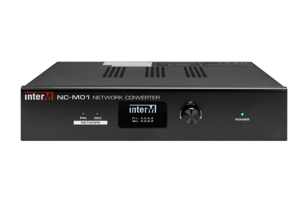 Сетевой конвертер для подключения микрофонной консоли NC-M01 Сетевой конвертер для подключения микрофонной консоли NC-M01