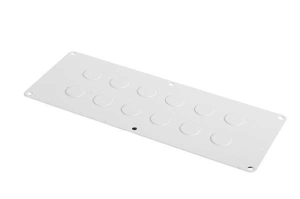 Панель кабельных вводов EMW-PCD-426.109 с отверстиями Ø12,5мм-2шт., Ø20мм-13шт., Ø32,5мм-2шт. Панель кабельных вводов EMW-PCD-426.109 с отверстиями Ø12,5мм-2шт., Ø20мм-13шт., Ø32,5мм-2шт.