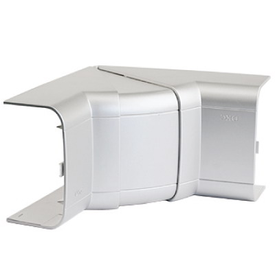 Угол внутренний 110х50 мм, изменяемый (70-120°), цвет серый металлик Угол внутренний 110х50 мм, изменяемый (70-120°), цвет серый металлик