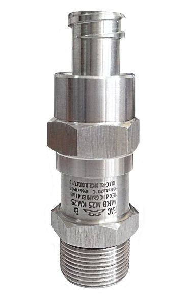 Взрывозащищенный кабельный ввод МКВ M20 КМ10 Взрывозащищенный кабельный ввод МКВ M20 КМ10