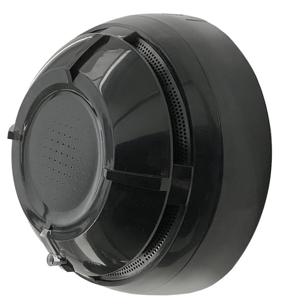 Аврора-Д-ПРО (чёрный RAL 9005) Извещатель пожарный дымовой точечный радиоканальный Аврора-Д-ПРО (чёрный RAL 9005) Извещатель пожарный дымовой точечный радиоканальный